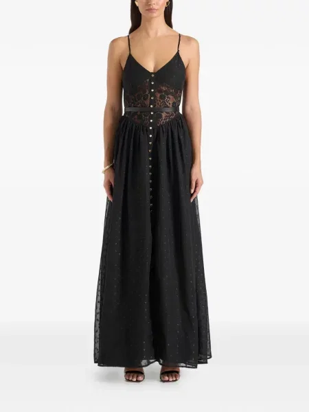 Rochie Manière De Voir din dantelă negru