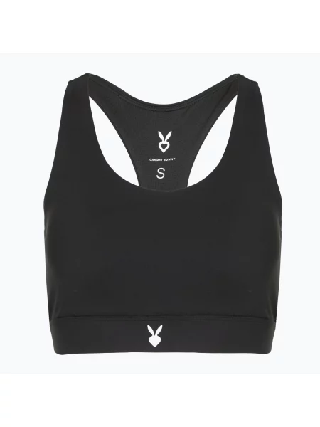 Biustonosz treningowy Cardio Bunny black czarny