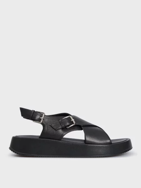 Шкіряні босоніжки Prpy чорні