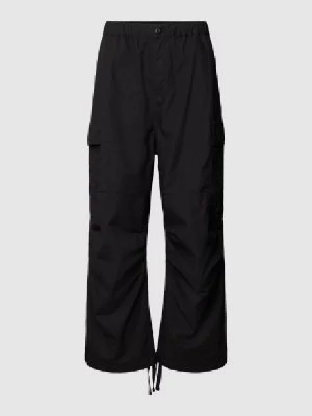 Spodnie cargo z elastycznym pasem model ‘JET’ Carhartt Work In Progress czarne