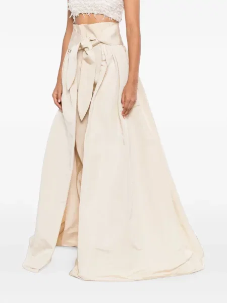 Pantaloni Naeem Khan de mătase
