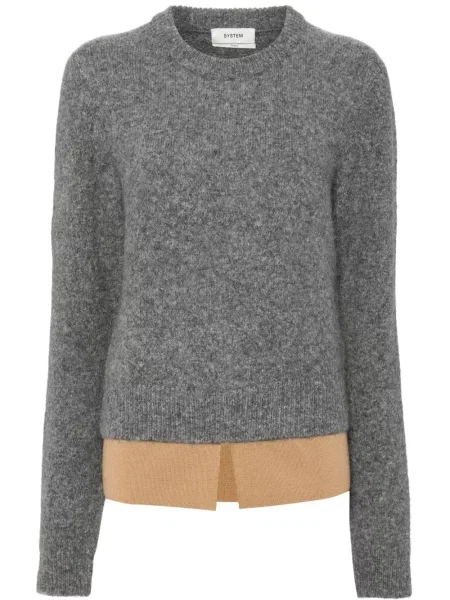 Риза System сиво