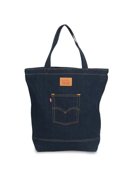 LEVI'S Nakupovalna torba mornarska / oranžna modra