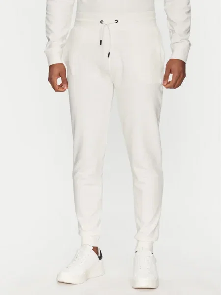 Guess Pantaloni trening alb