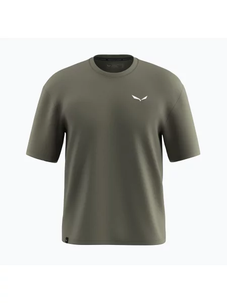 Tricou pentru bărbați Salewa Eagle Glacier Loose faded green verde
