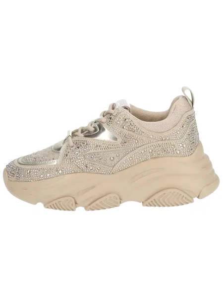 STEVE MADDEN Nízke tenisky Privy / strieborná béžová