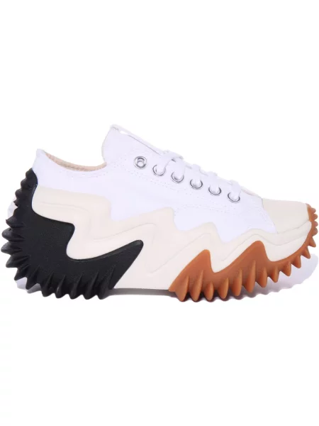 Sneakersy Converse na platformie białe