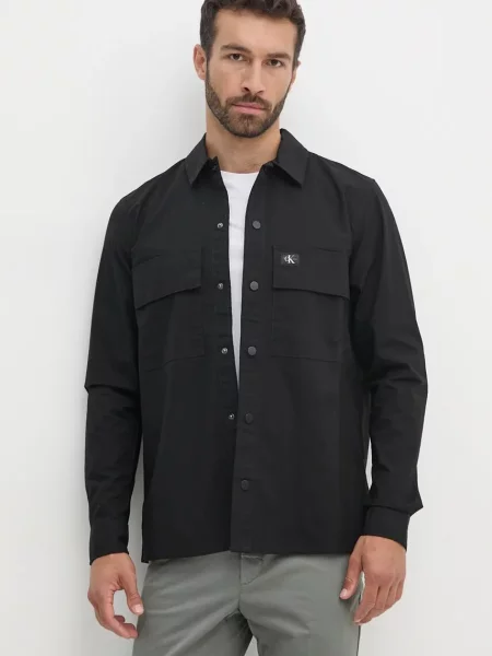 Srajca Calvin Klein Jeans črna