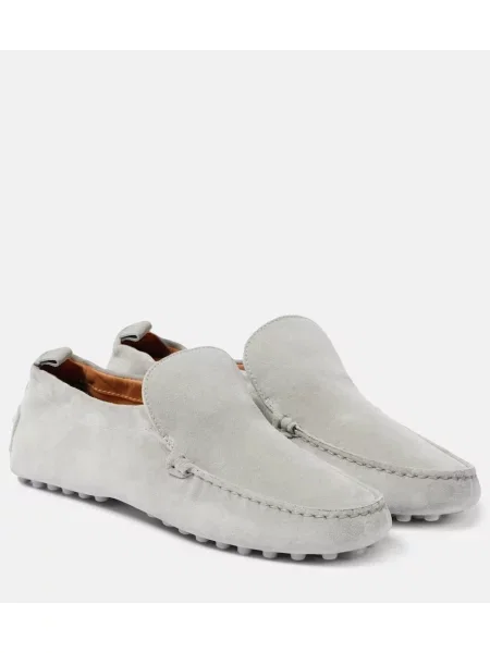 Loaferke Tod's iz semiša siva