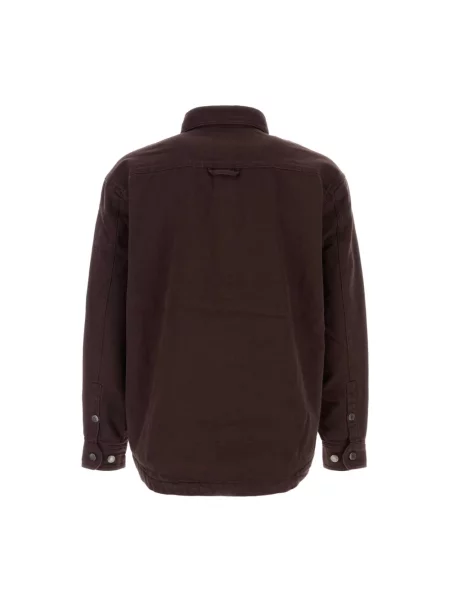 Kurtka koszulowa Carhartt Wip brązowa