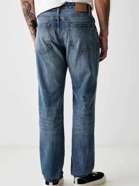 Tommy Jeans jeansy straight niebieskie