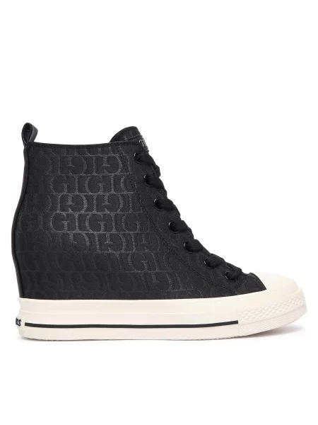 Guess Sneakers FLTSUN μαύρο