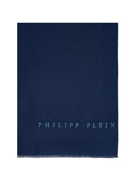Fular Philipp Plein Sport albastru