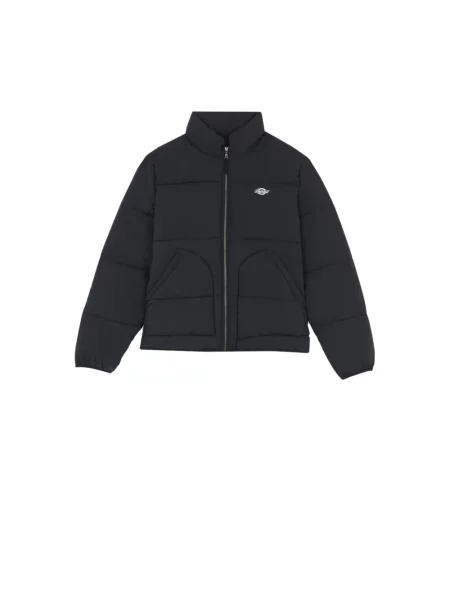 Dickies Kurtki Mężczyzna M Wełna Kurtka puchowa Summerdale Puffer Jacket czarny