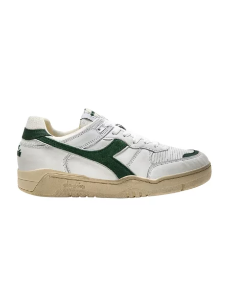 Buty do tenisa Diadora skórzane do tenisa białe