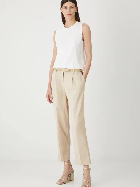 Штани Medicine фасон chinos середня посадка бежевий