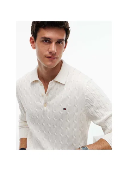 Tommy Hilfiger Pulover Classic Crem bej