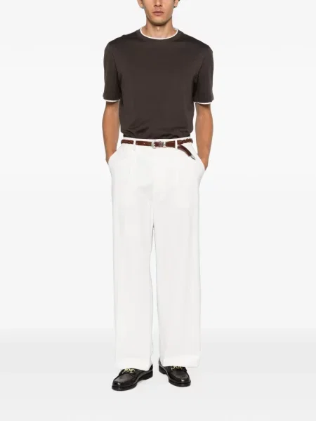 Tricou Brunello Cucinelli maro