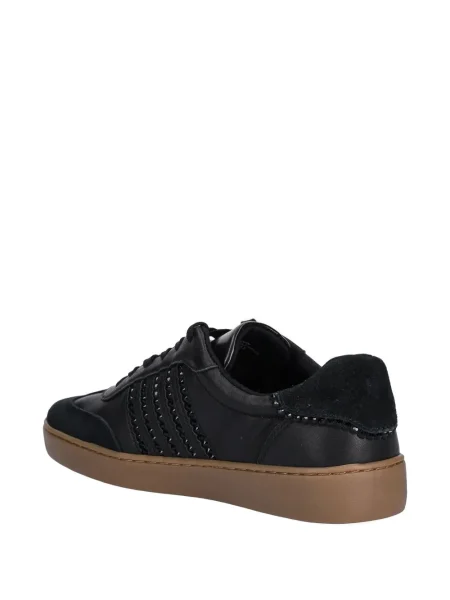 Portofel Michael Michael Kors cu volane plisat de lână negru
