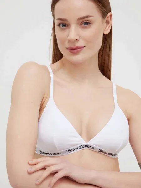 Juicy Couture Sutien Bralette alb