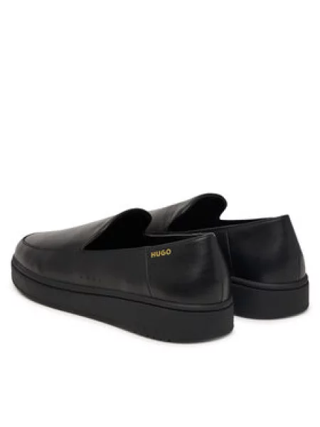 Loaferice HUGO Neston crna