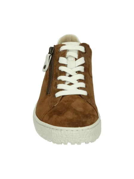 Sneakersy Hartjes zamszowe brązowe