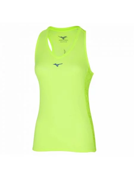 Top Mizuno do biegania zielony
