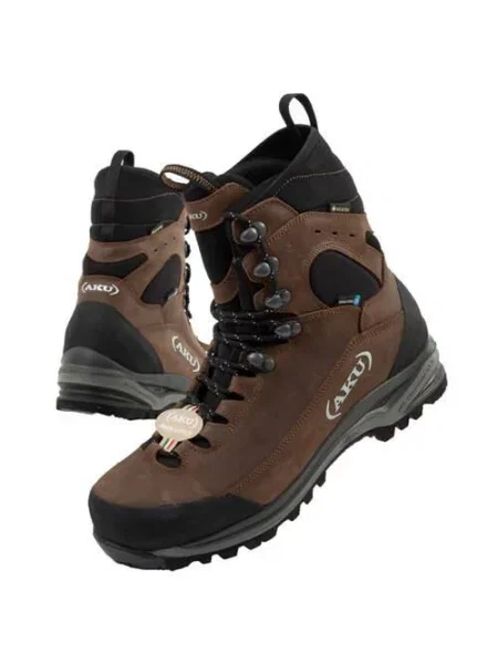 Buty trekkingowe Aku Superalp Gore-tex brązowe