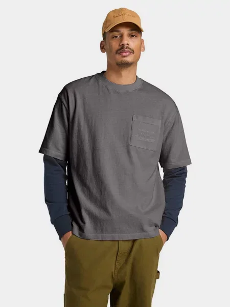 Футболка Timberland серая