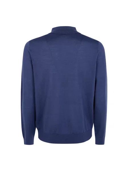 Sweter Paul Smith wełniany niebieski