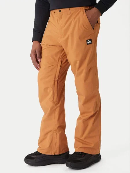 Quiksilver Штани для сноуборду Estate коричневий
