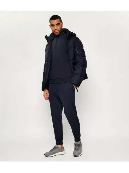 BOSS BLACK Sneakers Vinston_Runn_nysd | piele întoarsă negru