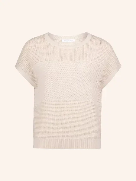 Betty&Co Sweter Z Dzianiny O Wyrazistej Fakturze grau szary