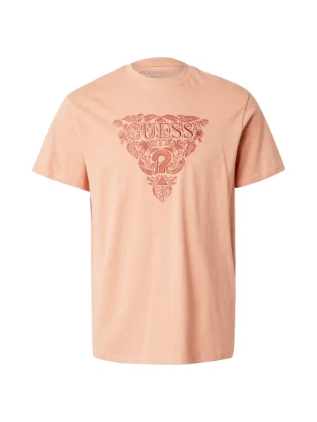 Guess Tricou Portocaliu roșu