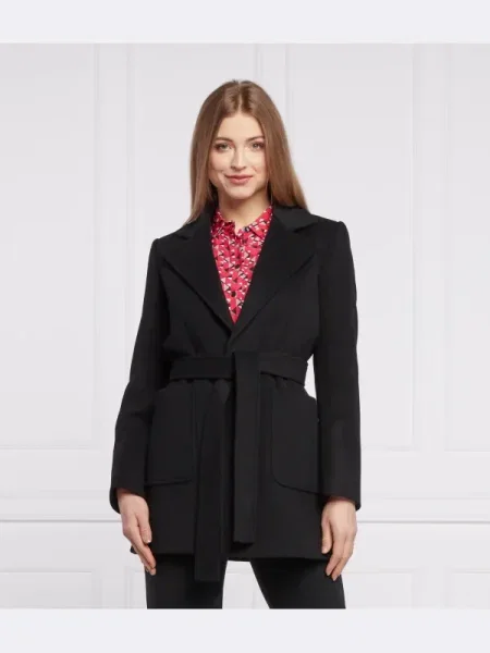 MAX&Co. De lână palton SHORTRUN negru