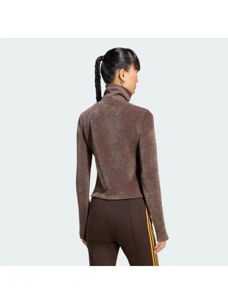 SVETR PREM ESS CHENILLE UP TRACK CARDIGAN