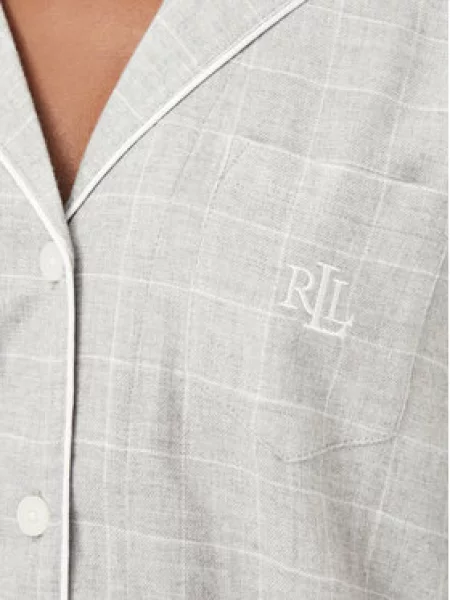 LAUREN RALPH LAUREN Pižama siva