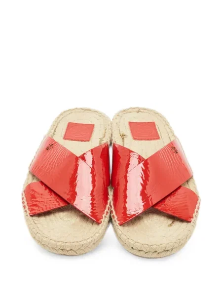 Sandale Tory Burch din piele roșu