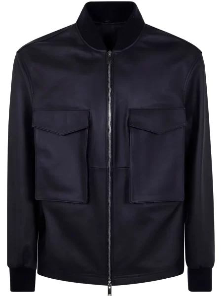 Geanta de piele Desa Collection albastru