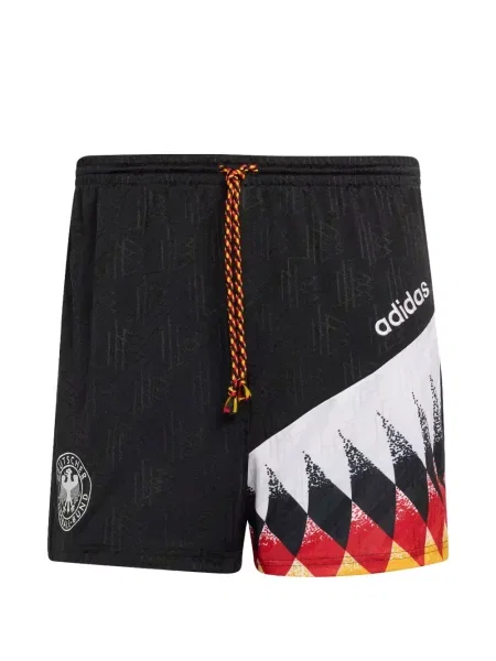 Pantaloni scurți Adidas cu autograf albastru