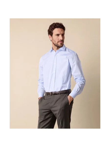 Koszula Brooks Brothers popelinowa niebieska