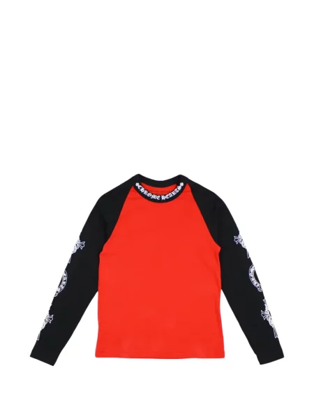 Tricou Chrome Hearts cu imagine cu motiv cu inimi roșu