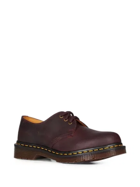 Pantofi derby Dr. Martens roșu