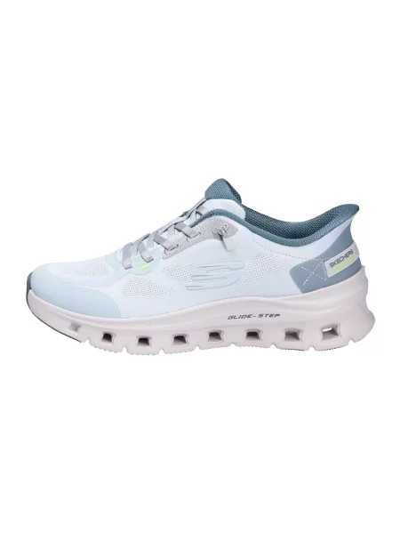 Sneakersy Skechers niebieskie