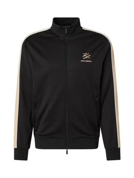 Karl Lagerfeld Hanorac bej / negru alb