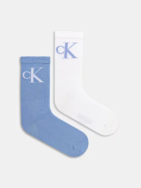 Calvin Klein Jeans ponožky s bavlnou modré