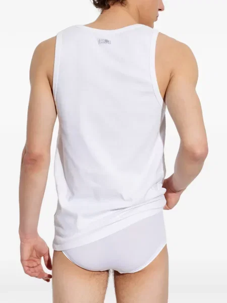 Mellény Mm6 Maison Margiela autogrammal fehér