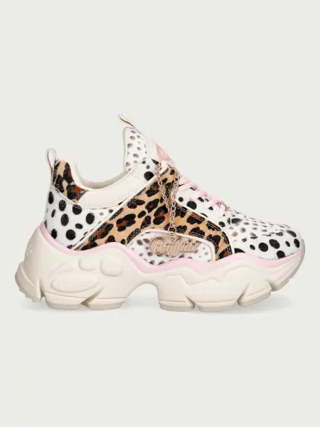 Buffalo Binary Glam sneakers pentru femei bej