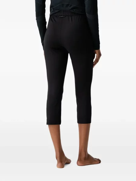 Decupat pantaloni de schi Peak Performance cu imagine negru