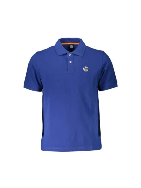 Krótka koszulka polo North Sails niebieska